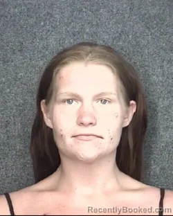 Mugshot of Jade Morgan Shirey booked in Horry County, South Carolina on August 3, 2026