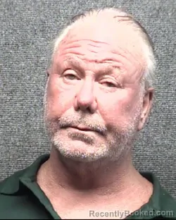 Mugshot of Kent Douglas Whiteaker booked in Horry County, South Carolina on July 31, 2026
