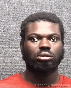 Mugshot of Marquis Darious Johnson booked in Horry County, South Carolina on August 7, 2026