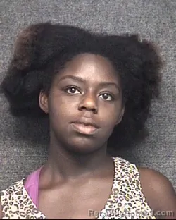 Mugshot of Nariah Zyi`Quala Denie Knox booked in Horry County, South Carolina on August 22, 2026