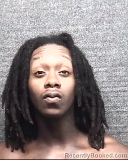 Mugshot of Omarion Levon Jackson booked in Horry County, South Carolina on August 20, 2026