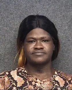 Mugshot of Rashada Monique Anderson booked in Horry County, South Carolina on September 28, 2026