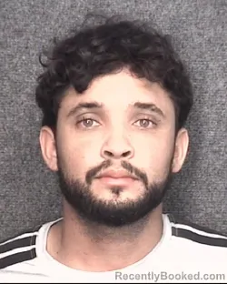 Mugshot of Reinan Luiz Goncalves Ribeiro booked in Horry County, South Carolina on August 7, 2026