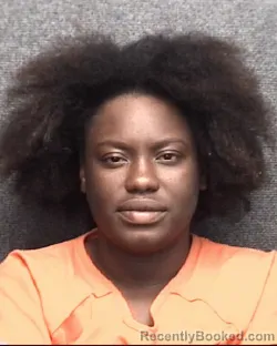 Mugshot of Sentoria Shiykra Pugh booked in Horry County, South Carolina on August 5, 2026
