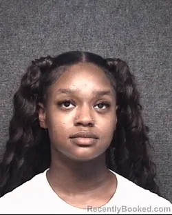 Mugshot of Sa`Niyha Caprice Seward booked in Horry County, South Carolina on October 3, 2026
