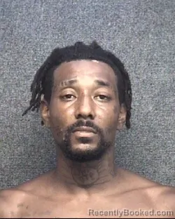 Mugshot of Tyrell Deshawn Powell booked in Horry County, South Carolina on August 17, 2026