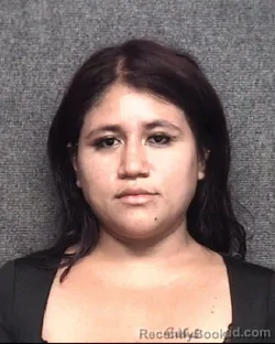 Mugshot of Waldina Esmeralda Orellana Gomez booked in Horry County, South Carolina on September 10, 2026