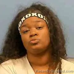 Mugshot of KIANNIA ROBINSON booked in St Francis County, Arkansas on April 25, 2026