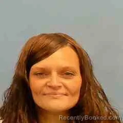 Mugshot of GINGER GRIMES booked in St Francis County, Arkansas on July 29, 2026