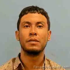 Mugshot of Luis Hinojoza booked in St Francis County, Arkansas on August 24, 2026