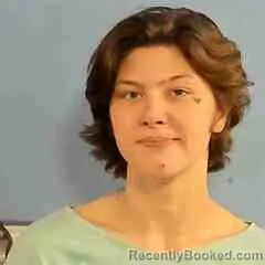 Mugshot of Scarlett Carroll booked in St Francis County, Arkansas on October 3, 2026