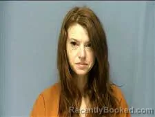 Mugshot of Megan Morphis booked in Saline County, Arkansas on October 20, 2026