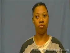 Mugshot of Ebonie Louden booked in Saline County, Arkansas on August 17, 2026
