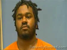 Mugshot of Demarcus Moore booked in Saline County, Arkansas on September 9, 2026