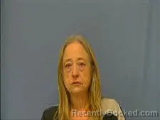 Mugshot of STEFANIE HUGHES booked in Saline County, Arkansas on April 3, 2026