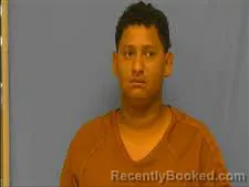 Mugshot of Zamir Humberto Zavala-Garcia booked in Saline County, Arkansas on August 8, 2026