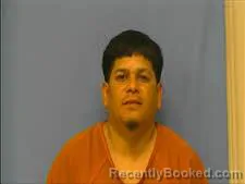 Mugshot of Gerson Almendarez booked in Saline County, Arkansas on August 20, 2026