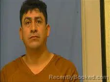 Mugshot of Antonio Ibarra booked in Saline County, Arkansas on August 22, 2026