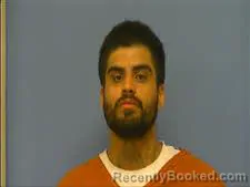 Mugshot of Geovanni Herrera booked in Saline County, Arkansas on September 11, 2026