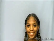 Mugshot of Carise Johnson booked in Saline County, Arkansas on October 4, 2026