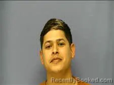 Mugshot of Anthony Rivas-Urbina booked in Saline County, Arkansas on October 16, 2026