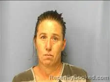 Mugshot of Amber Johnson booked in Saline County, Arkansas on October 23, 2026