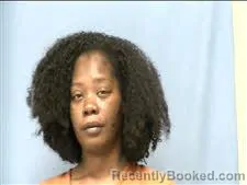 Mugshot of Racquel Rhone booked in Saline County, Arkansas on October 24, 2026