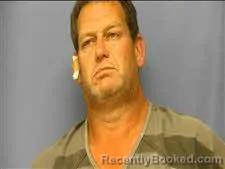 Mugshot of Bradley Dougan booked in Saline County, Arkansas on October 13, 2026