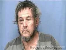 Mugshot of Larry Dunlap booked in Saline County, Arkansas on October 13, 2026