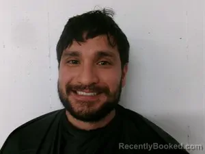 Mugshot of Bryan Herrera booked in Searcy County, Arkansas on April 12, 2026