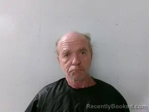 Mugshot of Michael Devon Morrison booked in Searcy County, Arkansas on May 14, 2026