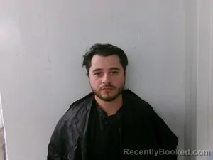 Mugshot of Gustavo Pacheco booked in Searcy County, Arkansas on May 16, 2026