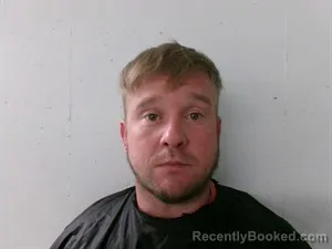 Mugshot of Matthew Boyd Saxon booked in Searcy County, Arkansas on May 25, 2026
