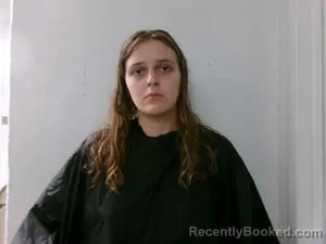 Mugshot of Caroline Faith Sanders booked in Searcy County, Arkansas on June 9, 2026