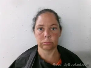 Mugshot of Brittney Jones booked in Searcy County, Arkansas on July 12, 2026