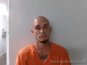 Mugshot of Dustyn Adam Howell booked in Searcy County, Arkansas on August 29, 2026