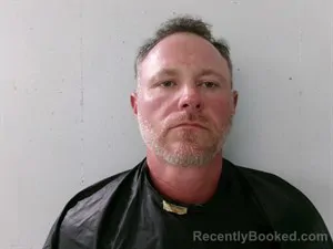 Mugshot of Justin Heath Sanders booked in Searcy County, Arkansas on October 26, 2026