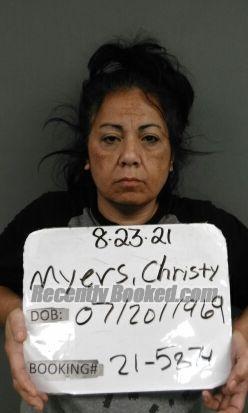 Booking photo from Sebastian County, Arkansas