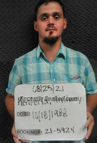 Booking photo from Sebastian County, Arkansas
