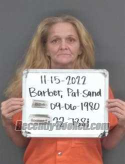 Booking photo from Sebastian County, Arkansas