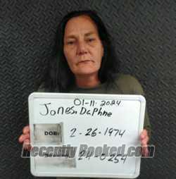 Booking photo from Sebastian County, Arkansas