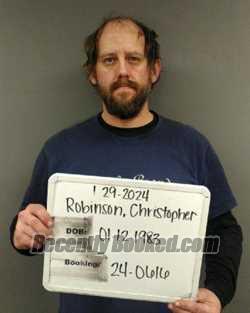 Booking photo from Sebastian County, Arkansas