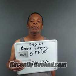 Booking photo from Sebastian County, Arkansas