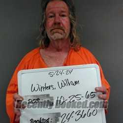 Booking photo from Sebastian County, Arkansas