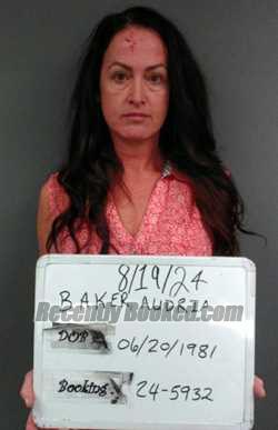 Booking photo from Sebastian County, Arkansas