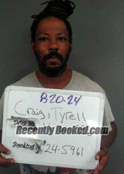 Booking photo from Sebastian County, Arkansas