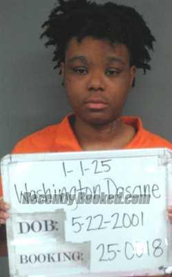 Booking photo from Sebastian County, Arkansas