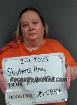 Booking photo from Sebastian County, Arkansas