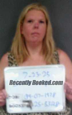 Booking photo from Sebastian County, Arkansas