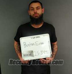 Booking photo from Sebastian County, Arkansas
